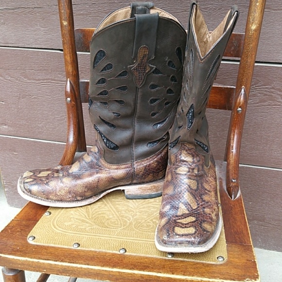ferrini snakeskin boots